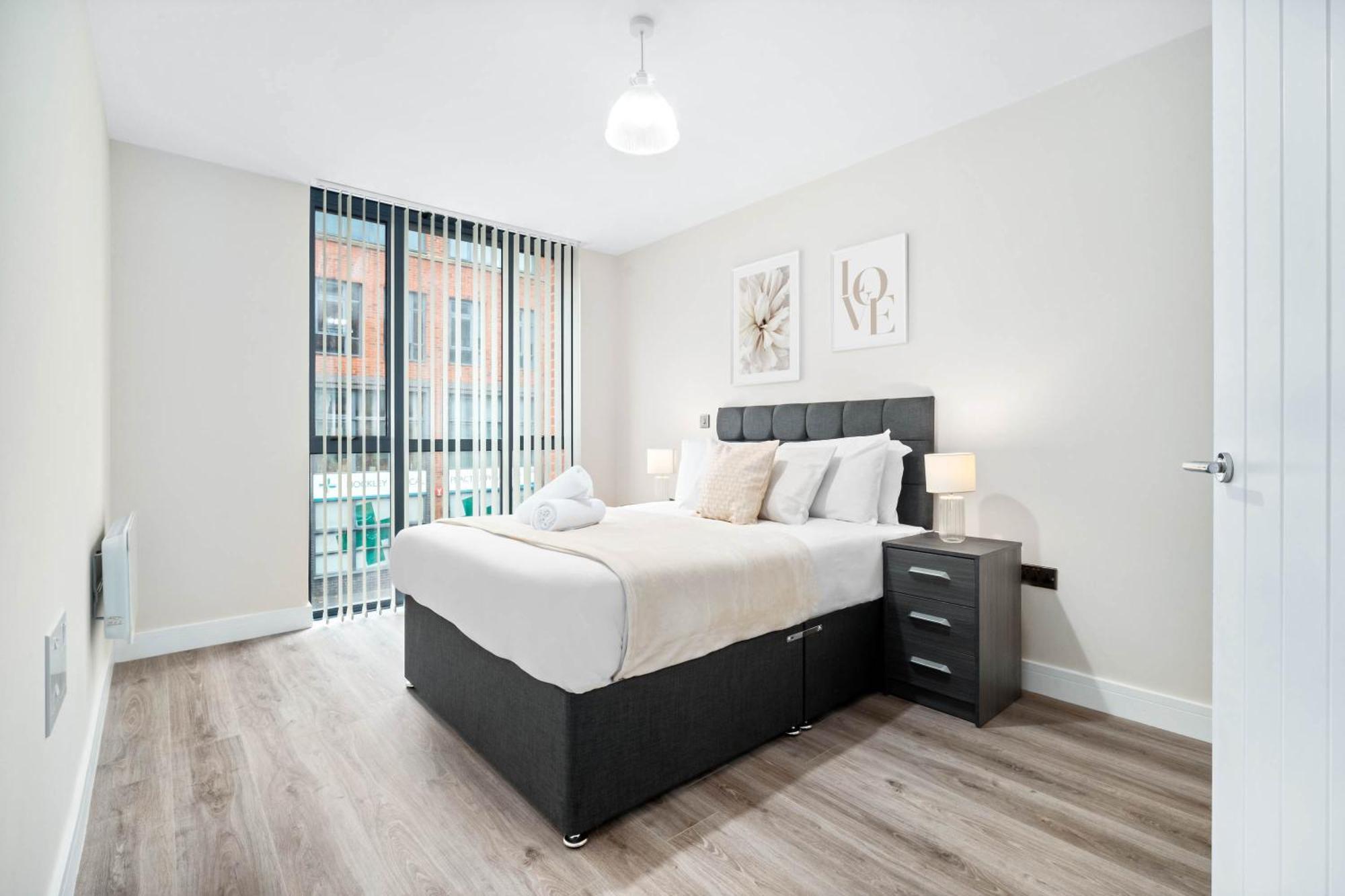 Apartment Luxury - Centre - 2 Bedrooms - Smart Tv - Wifi - Jewellery Quarter - Intercom - 4ah